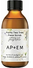 Peeling do twarzy - APoEM Purify Tea Tree Face Scrub — Zdjęcie N1
