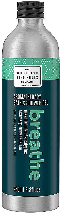 Żel do kąpieli i pod prysznic - Scottish Fine Soaps Aromatherapy Breathe Bath & Shower Gel — Zdjęcie N1