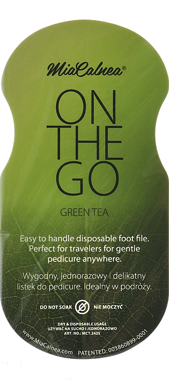 Zestaw podróżny do masażu stóp Green Tea - MiaCalnea On The Go Green Tea — Zdjęcie N2