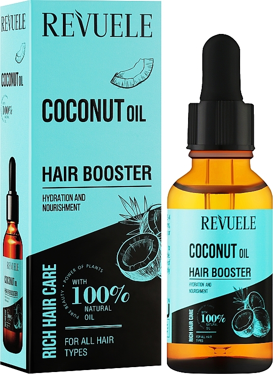 Olej kokosowy do włosów	 - Revuele Coconut Oil Hair Booster — Zdjęcie N2