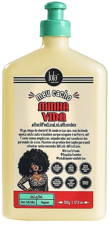 Żel-galaretka do włosów - Lola Cosmetics Meu Cacho Minha Vida Jelly Gel — Zdjęcie N1