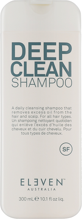 Głęboko oczyszczający szampon do włosów - Eleven Australia Deep Clean Shampoo  — Zdjęcie N1