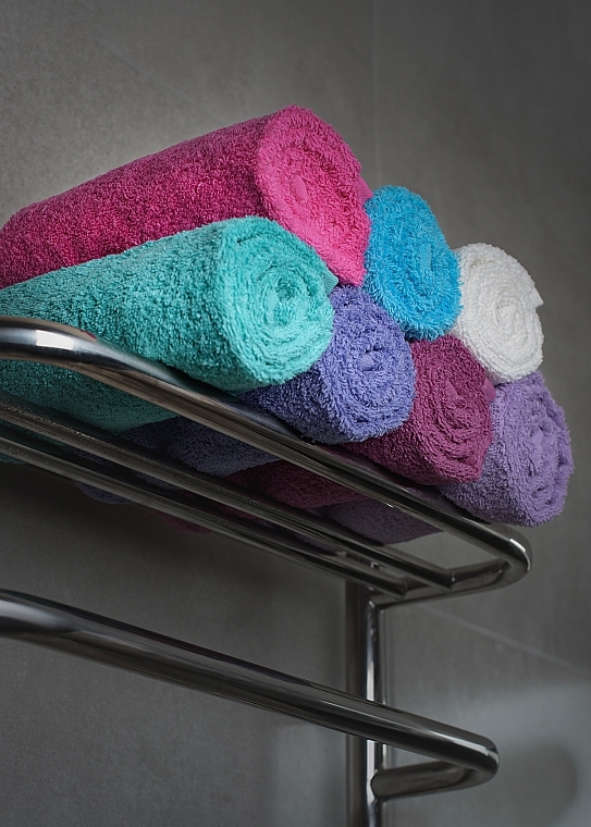 Zestaw ręczników do twarzy, biały i turkusowy Twins - MAKEUP Face Towel Set Turquoise + White — Zdjęcie N4