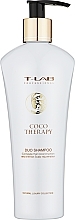 Keratynowy szampon do włosów - T-Lab Professional Coco Therapy Duo Shampoo — Zdjęcie N2