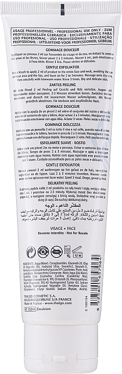 Delikatny rozświetlający peeling do twarzy - Thalgo Gentle Exfoliator  — Zdjęcie N2