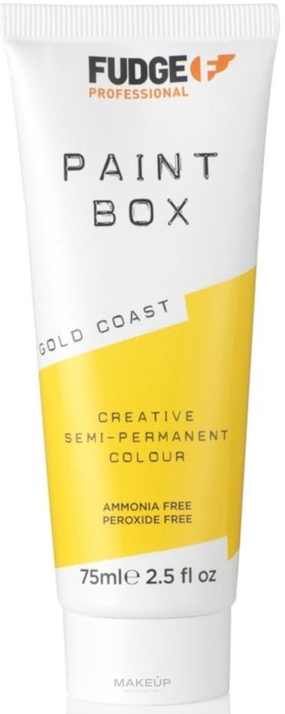 PRZECENA! Półtrwała farba do włosów - Fudge Paint Box Creative Semi-Permanent Colour * — Zdjęcie Gold Coast