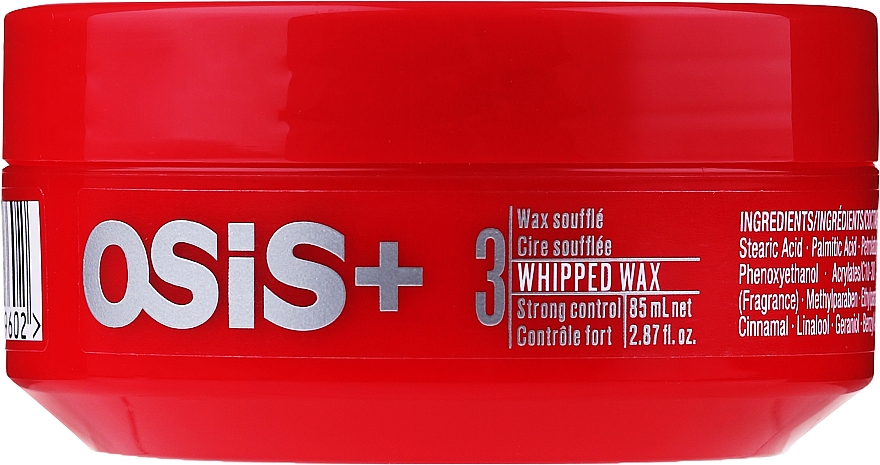 Lekki kremowy wosk do włosów - Schwarzkopf Professional OSiS+ Whipped Wax Wachs Soufflé 3 — Zdjęcie N2