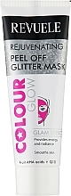 Kup Odmładzająca brokatowa maska peel-off do twarzy - Revuele Colour Glow Rejuvenating Pell Off Glitter Mask