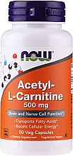 Kup Acetylokarnityna w kapsułkach - Now Foods Acetyl-L Carnitine