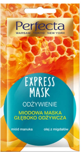 Miodowa maska głęboko odżywcza do twarzy - Perfecta Express Mask