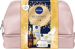 Zestaw - NIVEA Q10 Elegance (day/cr/50ml + f/ser/30ml + bag) — Zdjęcie N1