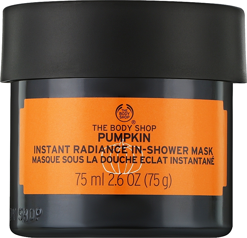Błyskawiczna maseczka rozświetlająca twarz Dynia - The Body Shop Pumpkin Instant Radiance In-Shower Mask — Zdjęcie N1