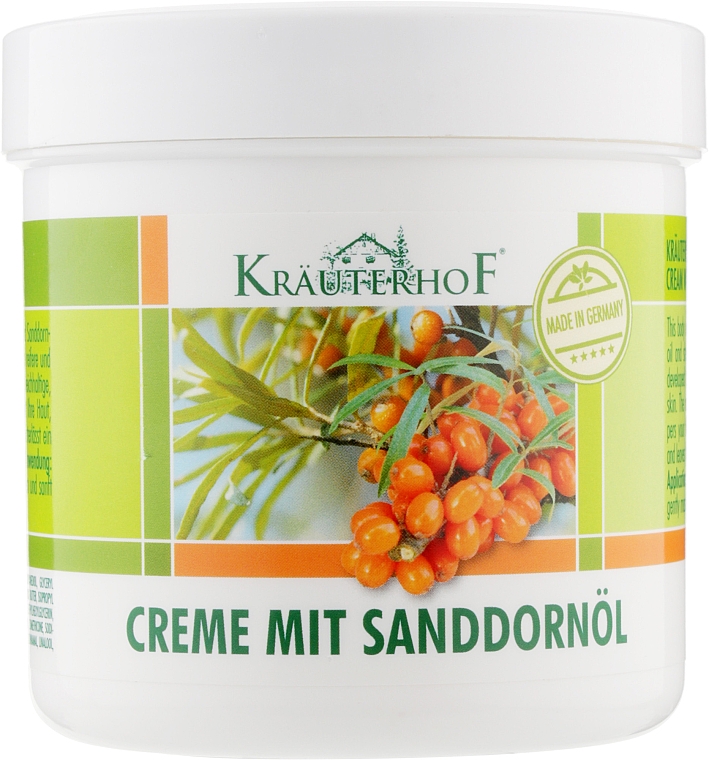 Krem do ciała z olejem z rokitnika - Krauterhof Sanddornol Body Cream