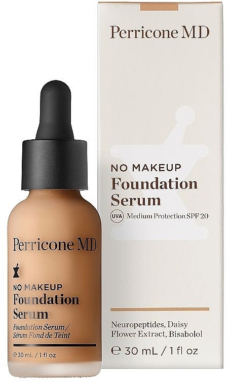 Podkład-serum do twarzy - Perricone MD No Makeup Foundation Serum Broad Spectrum SPF 20 — Zdjęcie N2