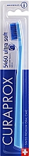 Ultramiękka szczoteczka do zębów CS 5460, D 0,10 mm, niebieska z niebieskim włosiem - Curaprox Ultra Soft Toothbrush CS 5460 — Zdjęcie N1