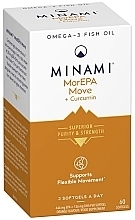 Suplement diety z kwasami Omega 3 i kurkuminą - Minami MorEPA Move + Curcumin — Zdjęcie N1