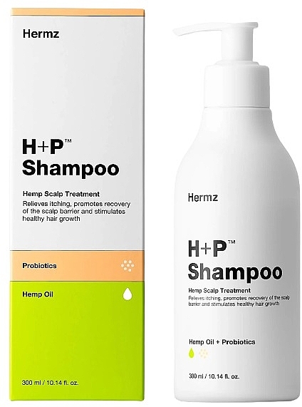Szampon do włosów - Hermz H+P Shampoo — Zdjęcie N1