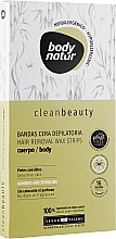 Kup Paski z woskiem do depilacji ciała - Body Natur Wax Strips for Body Sensitive Skin Bamboo And Spirulina