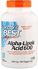 Kwas alfa-liponowy, 600 mg - Doctor's Best Alpha Lipoic Acid — Zdjęcie N1