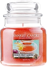 PRZECENA! Świeca zapachowa w słoiku - Yankee Candle Passion Fruit Martini * — Zdjęcie N1