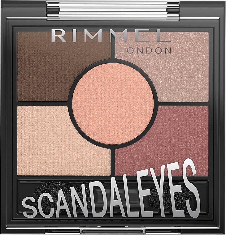 Paleta cieni do powiek - Rimmel Scandaleyes 5 Pan Eyeshadow Palette — Zdjęcie N1