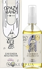 Olejek do  włosów o średniej i wysokiej porowatości - HiSkin Crazy Hair Lavender Oil Mix For Medium & High Porosity Hair — Zdjęcie N2