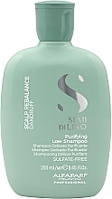 Przeciwłupieżowy szampon do włosów - Alfaparf Semi Di Lino Scalp Rebalance Purifying Low Shampoo — Zdjęcie N1
