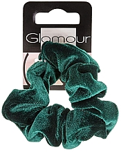 Kup Gumka do włosów 417425, welurowa zieleń - Glamour