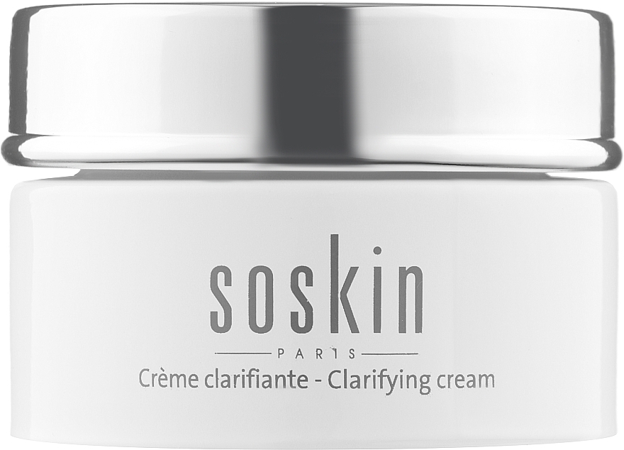 Krem rozjaśniający do twarzy - Soskin Clarifying Cream — Zdjęcie N1