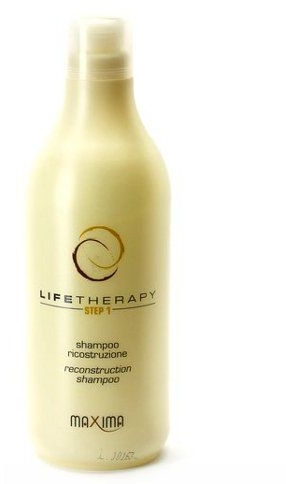 Regenerujący szampon do włosów - Maxima Life Therapy Step 1 Reconstruction Shampoo — Zdjęcie N1