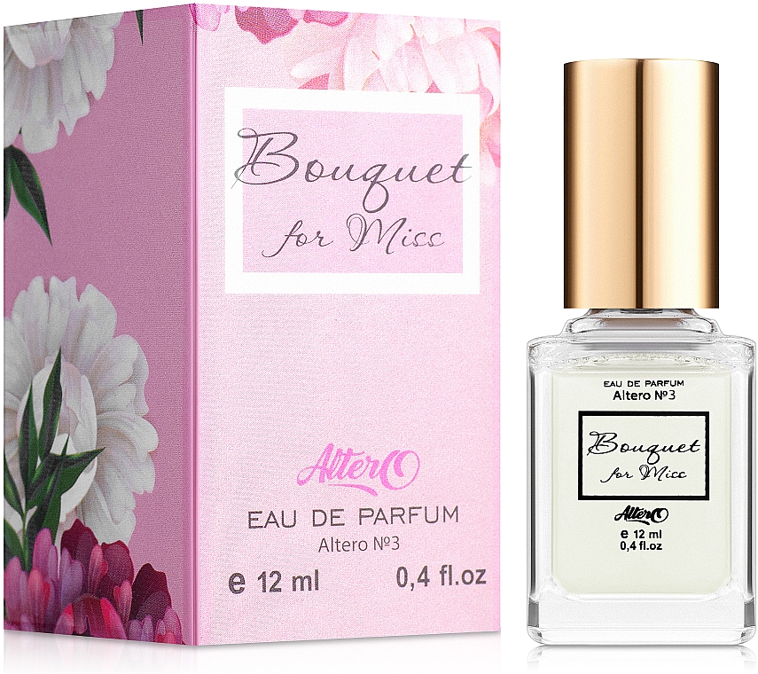 Eva Cosmetics Altero №3 Bouquet For Miss - Woda perfumowana — Zdjęcie N2