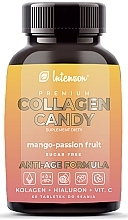Kup Tabletki do ssania Kolagen + kwas hialuronowy + wit. C - Intenson Collagen Candy Mango-Marakuja