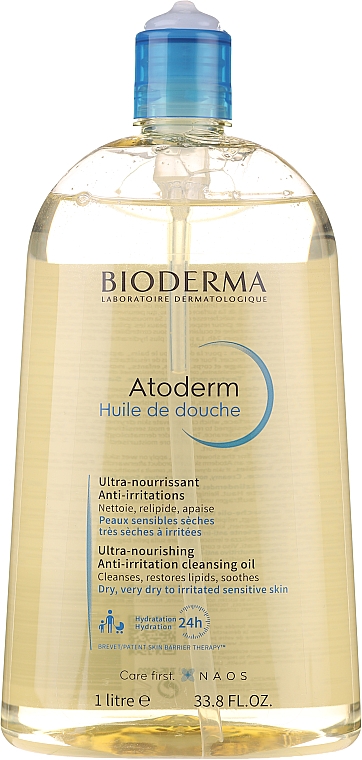 PRZECENA! Ultraodżywczy olejek pod prysznic przeciw podrażnieniom - Bioderma Atoderm Shower Oil * — Zdjęcie N6