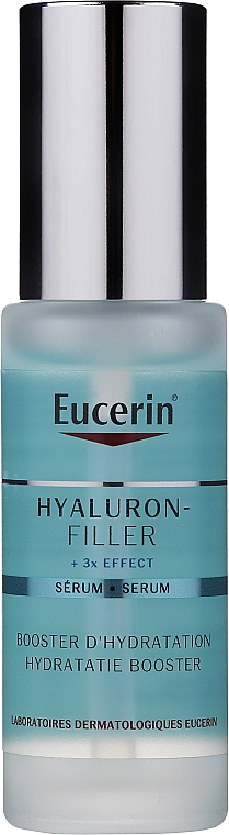 Nawilżające serum do twarzy - Eucerin Hyaluron-Filler + 3x Effect Hydration Booster Serum — Zdjęcie N2