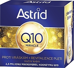 Kup Przeciwzmarszczkowy krem ​​na noc - Astrid Q10 Miracle Anti-Wrinkle Night Cream