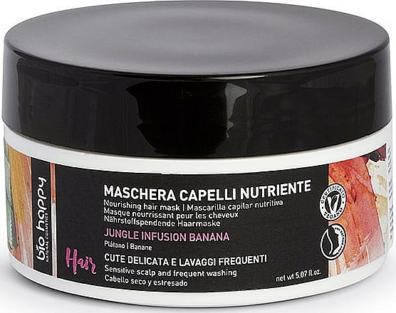 Odżywcza maska ​​do włosów - Bio Happy Jungle Infusion Nourishing Hair Mask — Zdjęcie N1