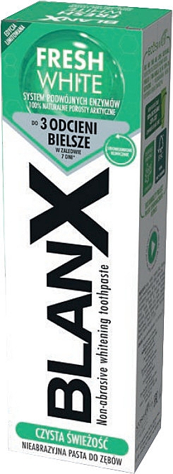 Wybielająca pasta do zębów - Blanx Fresh White Toothpaste Limited Edition — Zdjęcie N1