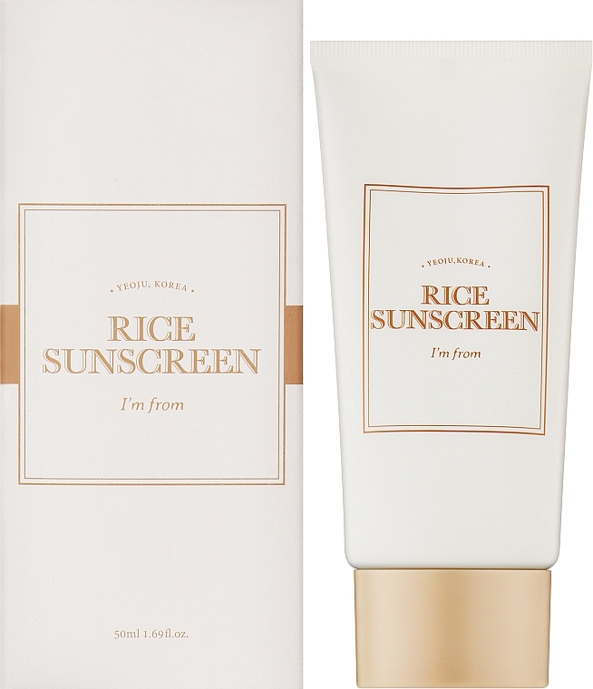 Mineralny krem przeciwsłoneczny - I'm From Rice Sunscreen SPF 50+ PA++++ — Zdjęcie N2