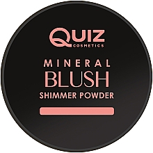 Kup Sypki róż mineralny - Quiz Cosmetics Mineral Powder Collection Blush