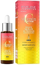 Serum do twarzy na noc - Eveline Cosmetics Vitamin C 3x Action  — Zdjęcie N1
