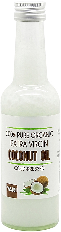 Naturalny olej kokosowy tłoczony na zimno - Yari 100% Pure Organic Extra Virgin Coconut Oil Cold-Pressed — Zdjęcie N1