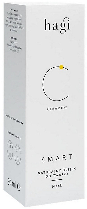 PRZECENA! Naturalny olejek do twarzy z ceramidami - Hagi Cosmetics SMART C Face Massage Oil With Ceramides * — Zdjęcie N2