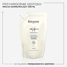 Szampon-kąpiel zagęszczająca do włosów - Kerastase Densifique Bain Densite Shampoo (uzupełnienie) — Zdjęcie N3