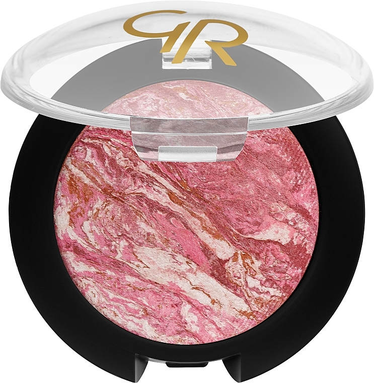 Róż do policzków - Golden Rose Baked Blush-On — Zdjęcie N1