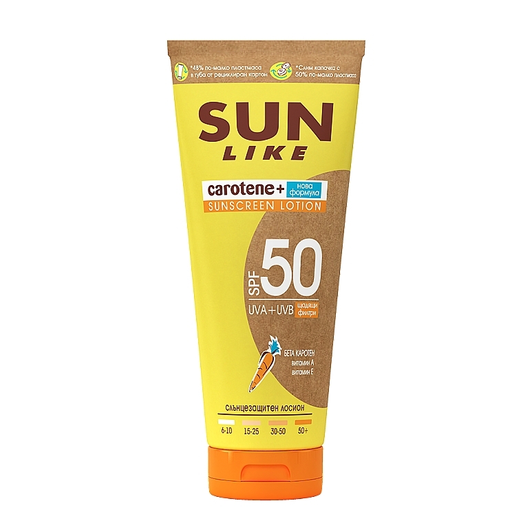 PRZECENA! Przeciwsłoneczny balsam do ciała - Sun Like Sunscreen Lotion SPF 50 New Formula * — Zdjęcie N1