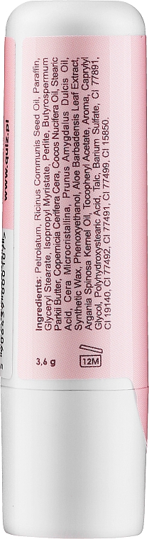 Naturalny peeling do ust Truskawka - Quiz Cosmetics Lip Scrub Stick With Oil — Zdjęcie N2