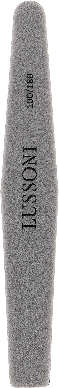 Polerka do paznokci - Lussoni Grey Diamond Sponge Grid 100/180 — Zdjęcie N2