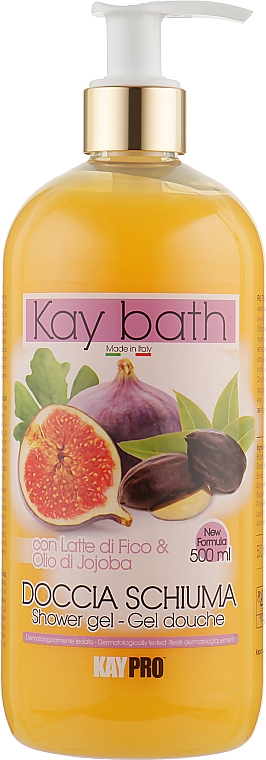 Żel pod prysznic z figami i olejkiem jojoba - KayPro Kay Bath Shower Gel — Zdjęcie N1