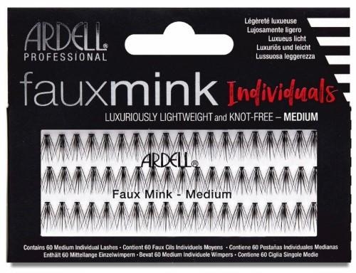 Kępki sztucznych rzęs - Ardell Faux Mink Individuals Luxuriously Lightweight And Knot-Free Medium — Zdjęcie N1