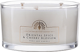 Kup Świeca zapachowa - The English Soap Company Oriental Spice & Cherry Blossom Triple Wick Candle